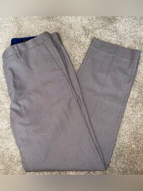 Banana Republic Blue Gingham Dress Pants
